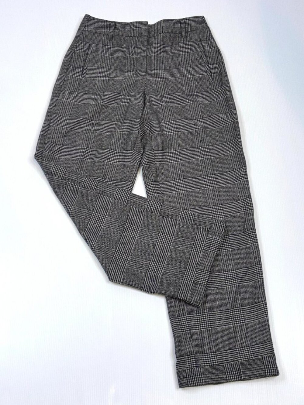 ARITZIA WILFRED women's wool plaid trousers size 0